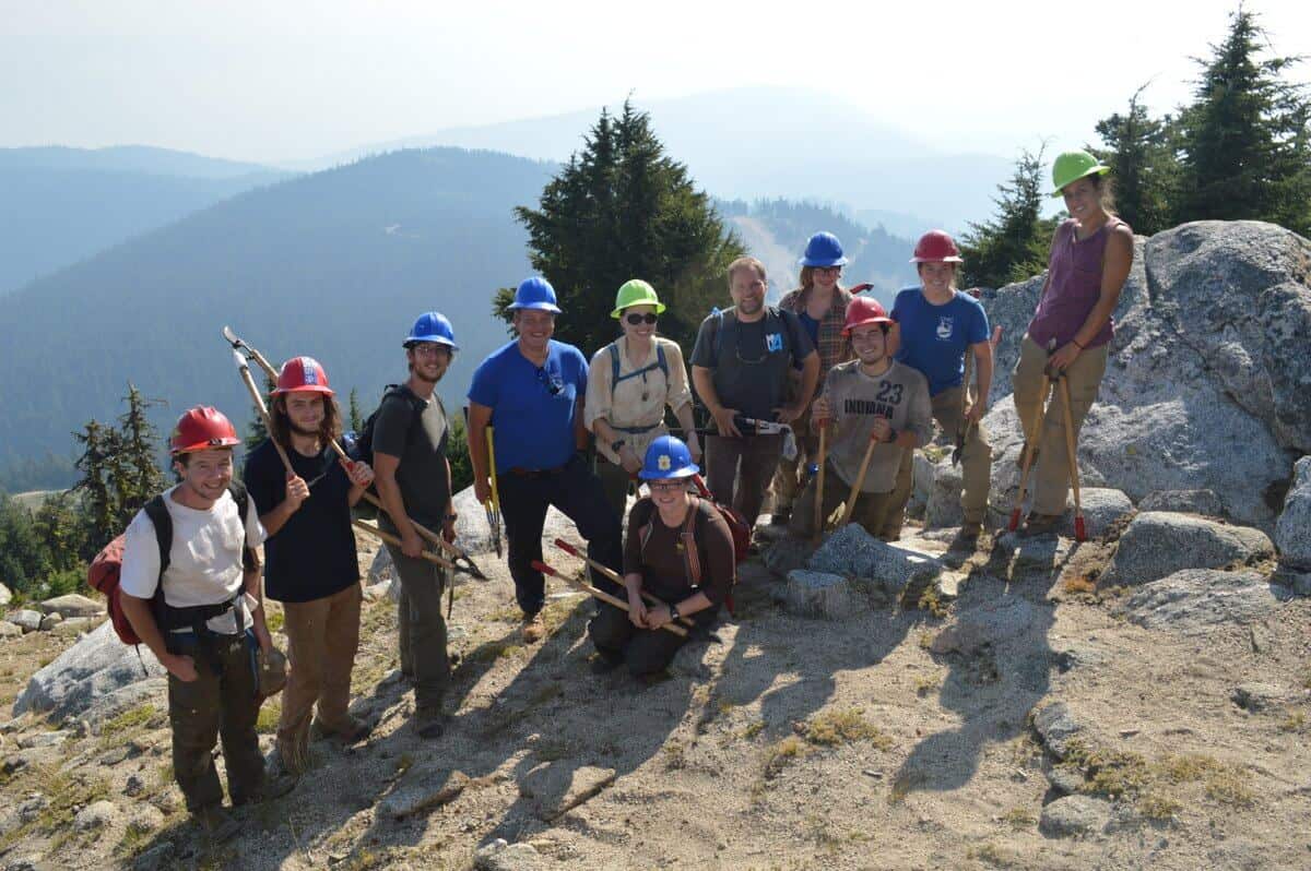 The Siskiyou Mtn Club helps maintain Mt. Ashland's slopes