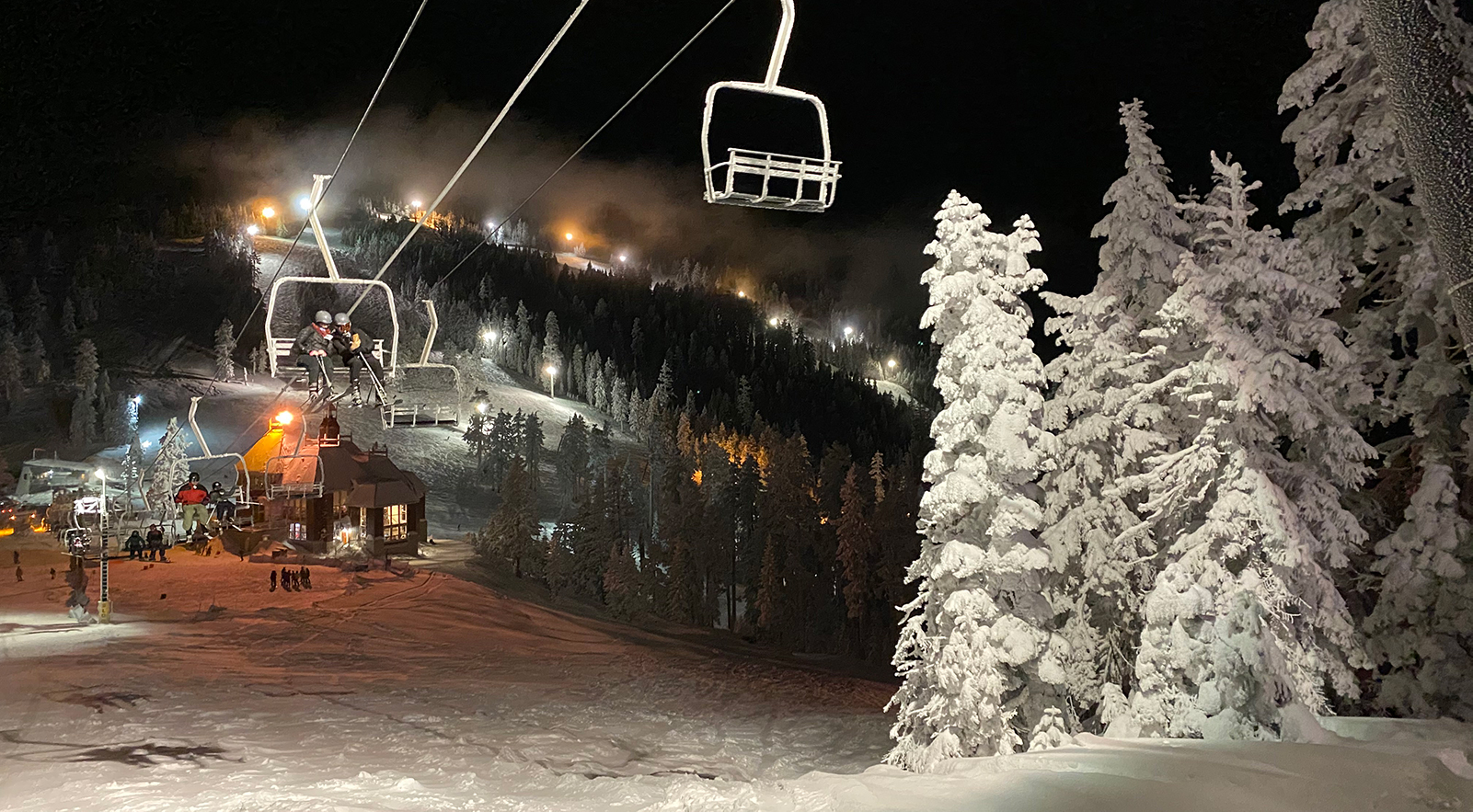 Night Skiing at Mt. Ashland