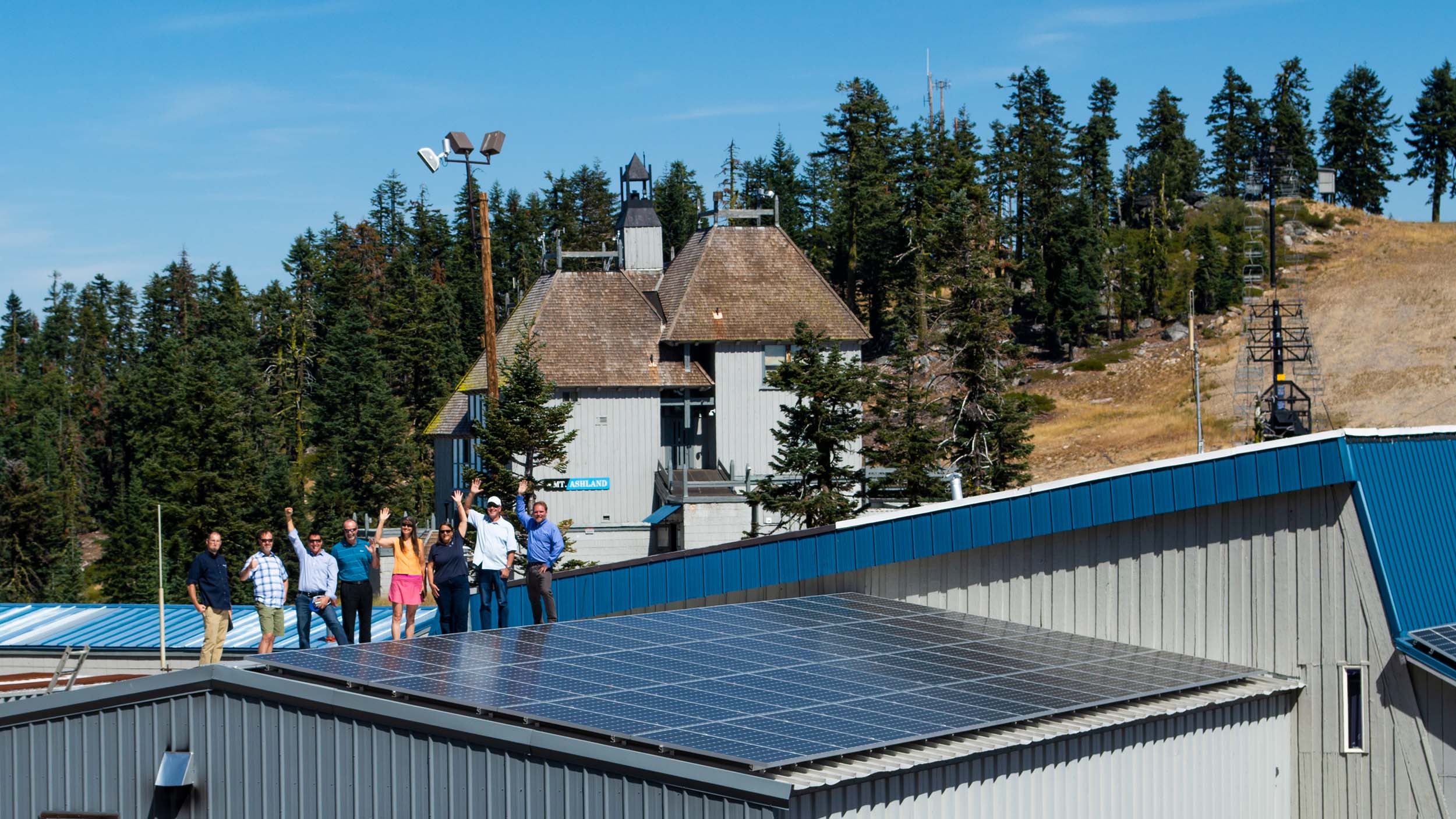 Solar Installation Ribbon-Cutting, 8-26-16